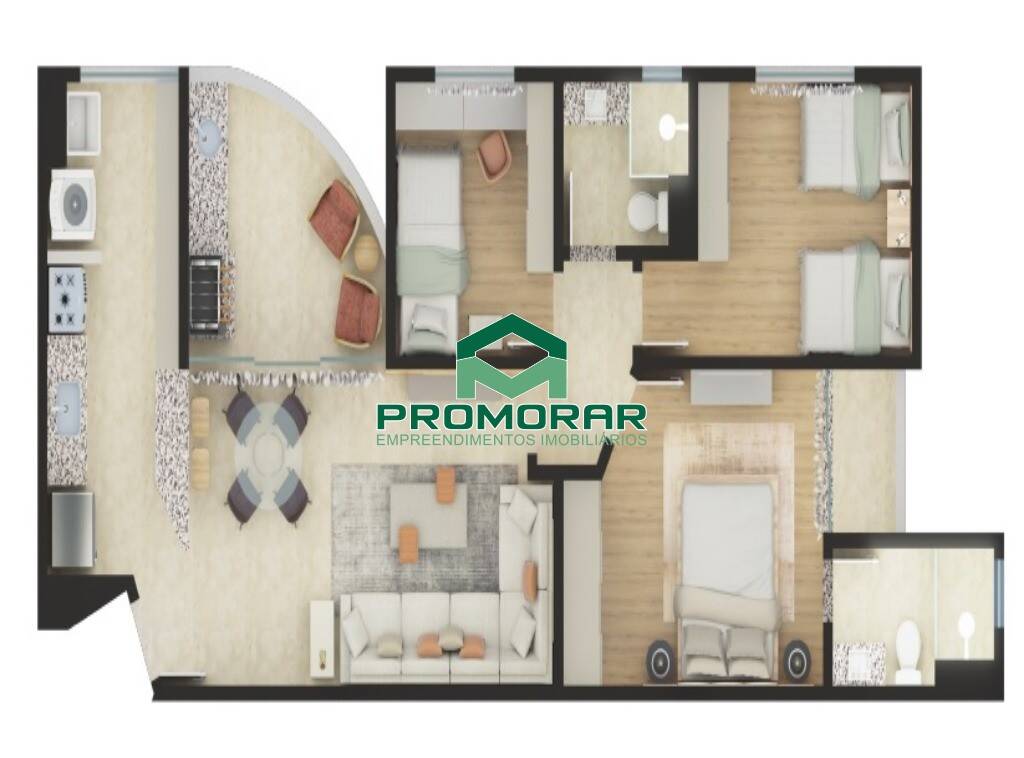 Apartamento, 3 quartos, 79 m² - Foto 25