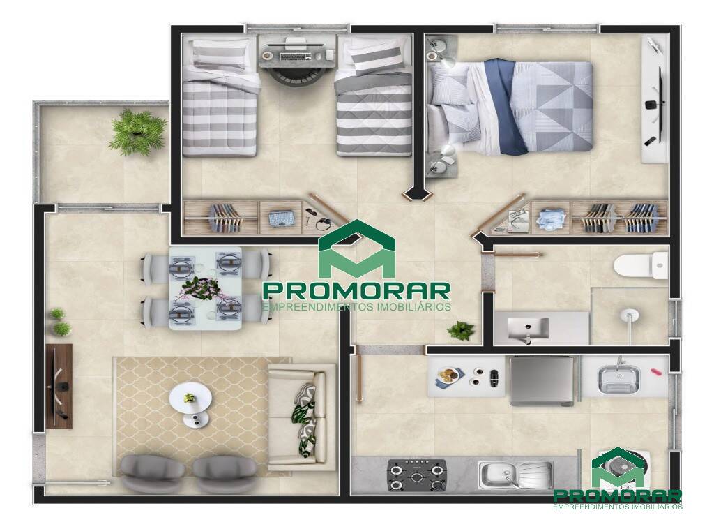 Cobertura, 2 quartos, 104 m² - Foto 19